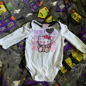 6 month hello kitty onesie